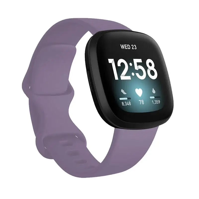 Bracelets en silicone Fitbit Versa et Sense – Bracelets durables et élégants