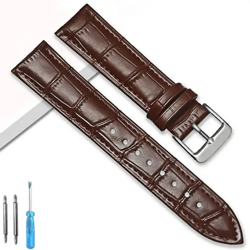 Bracelet en cuir Samsung Galaxy Watch - Classique et élégant