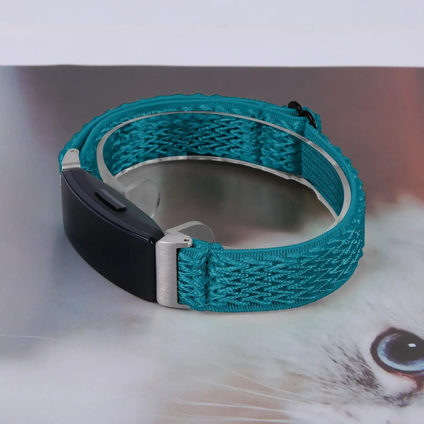 Bracelet en nylon pour Fitbit Inspire 3, 2, 1, HR - Sangle extensible et résistante