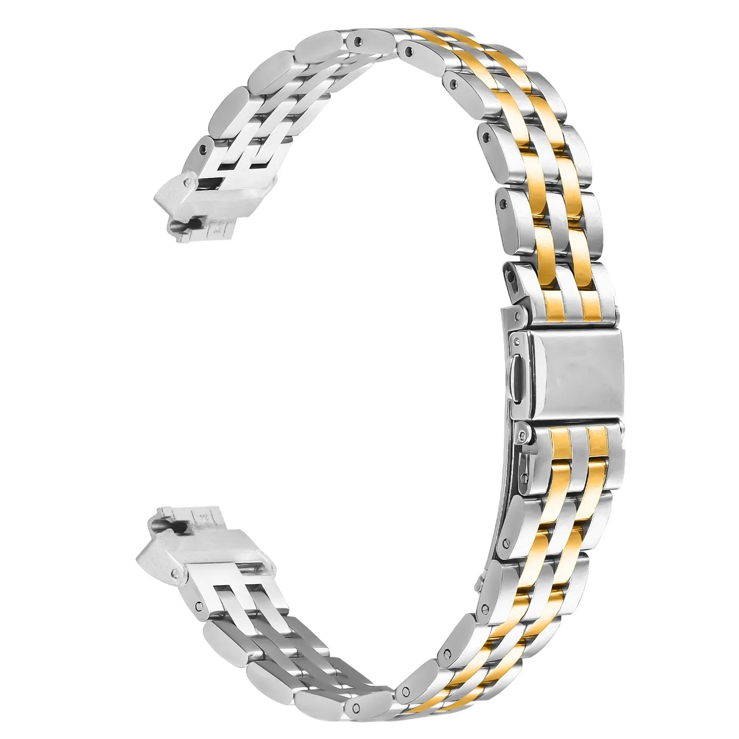 Fitbit Inspire 2, 1, HR Edelstahlarmband – Premium-Band