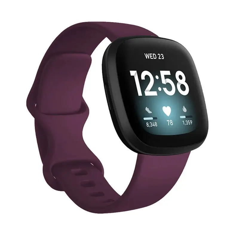 Bracelets en silicone Fitbit Versa et Sense – Bracelets durables et élégants