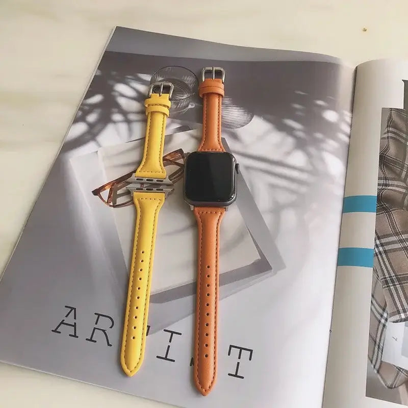 Apple Watch Lederarmband - Premium Qualität, stilvolles Design