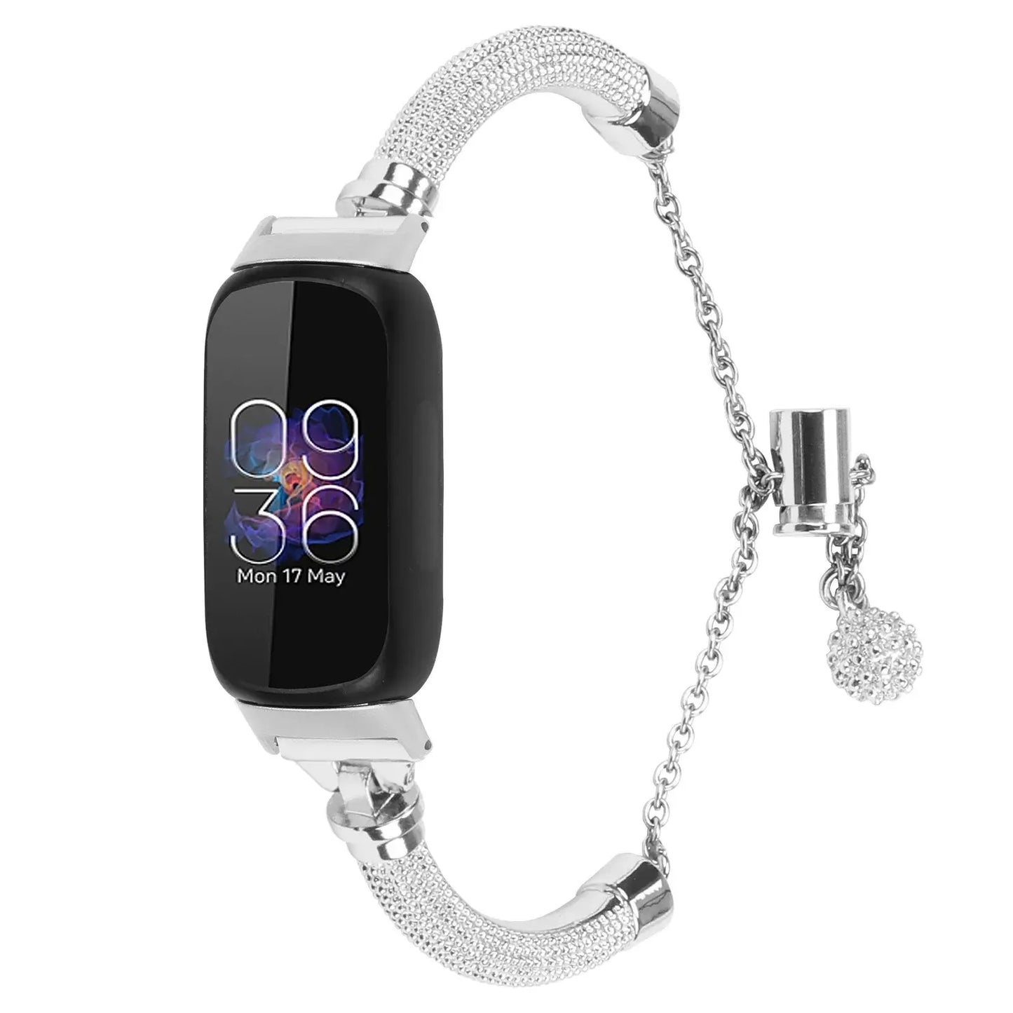 Fitbit Inspire 2, 1, HR Edelstahlarmband – Robustes Metallband