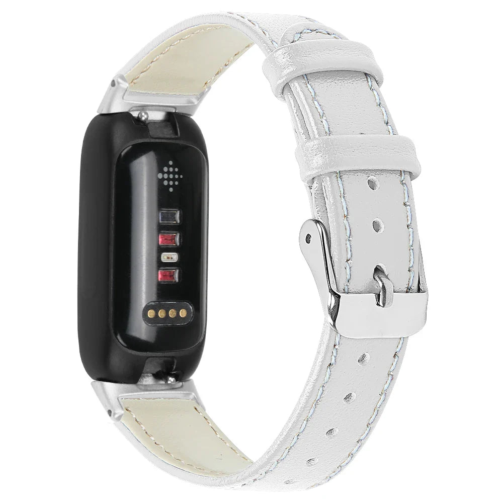 Fitbit Inspire 3 Lederarmband – Stilvolles und atmungsaktives Armband