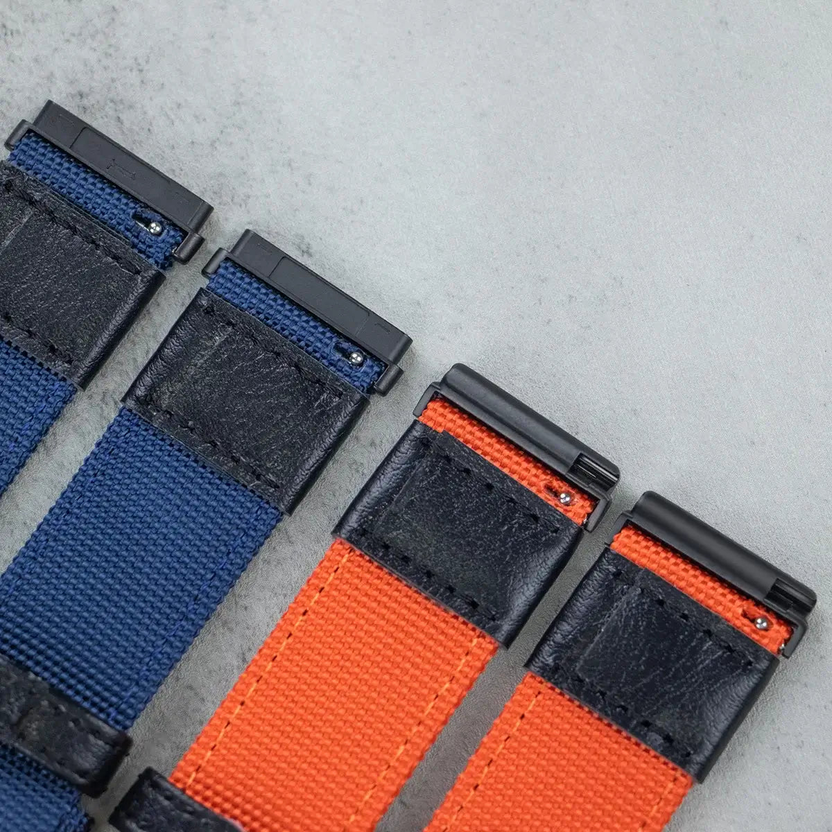 Fitbit Versa & Sense Nylon-Lederarmband – Vielseitiger Stil