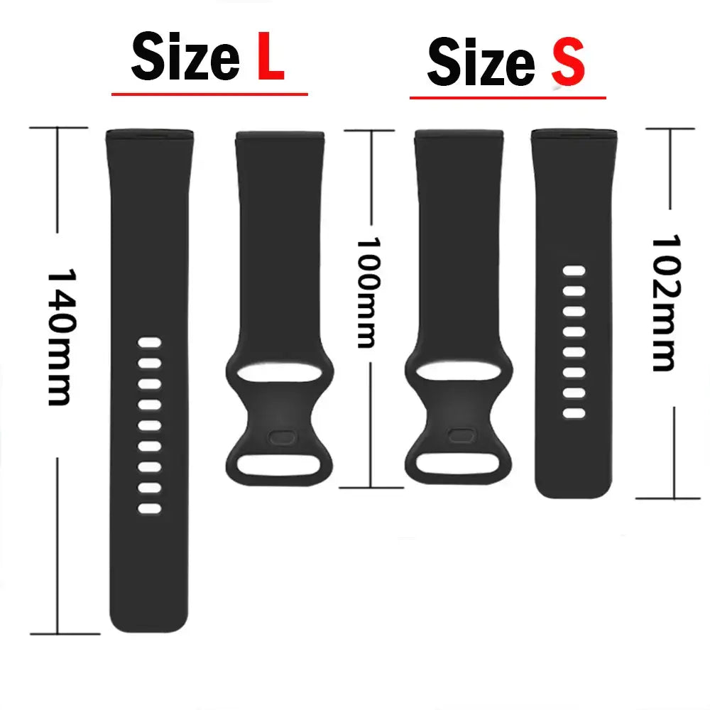 Bracelets en silicone Fitbit Versa et Sense – Bracelets durables et élégants