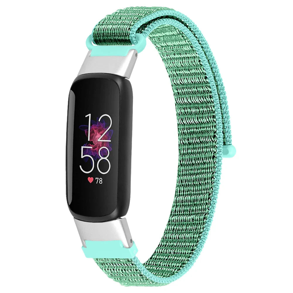 Fitbit Luxe Nylonarmband – Elastisches, bequemes, stilvolles Armband