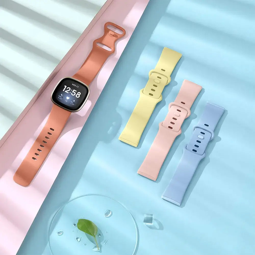 Bracelets en silicone Fitbit Versa et Sense – Bracelets durables et élégants