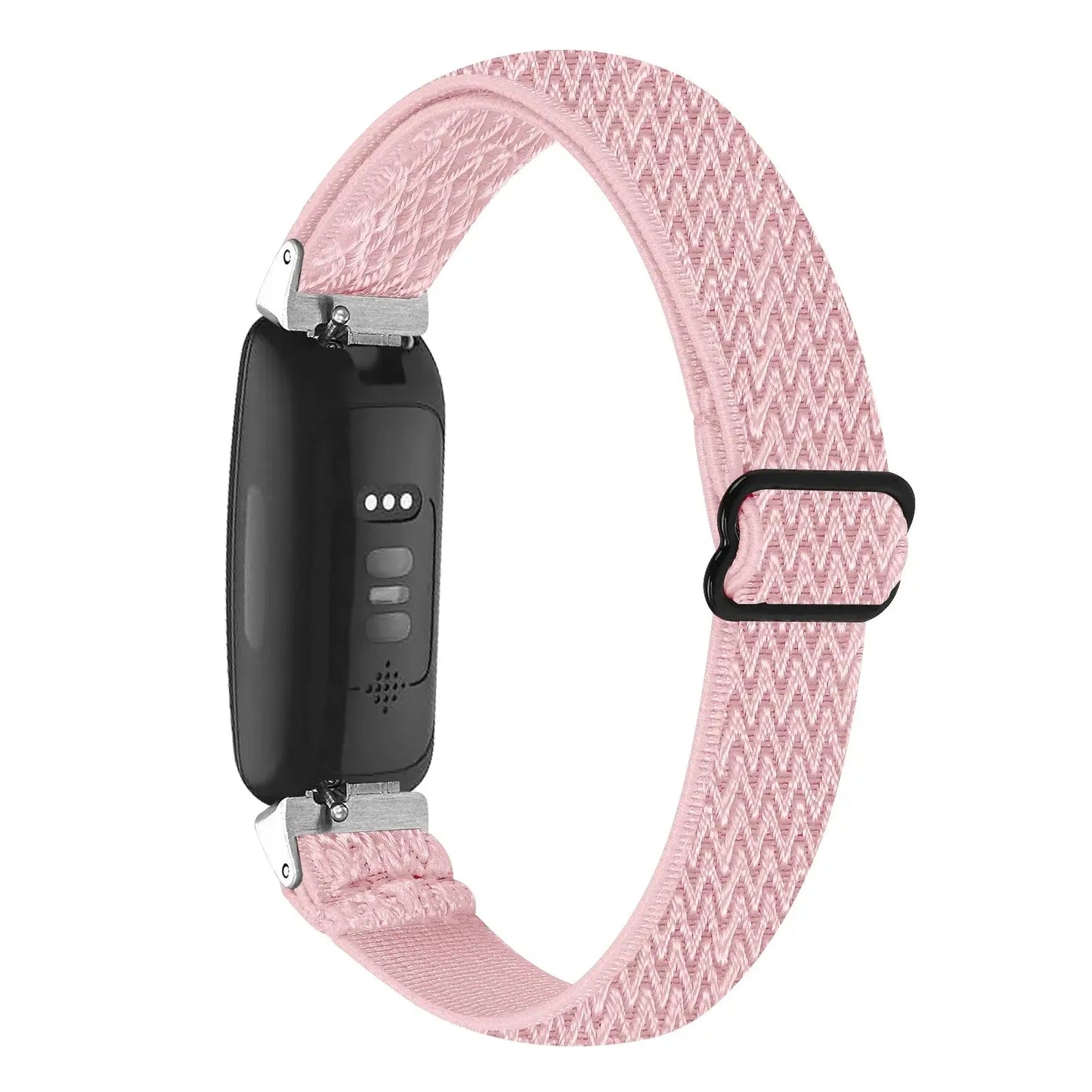 Bracelet en nylon pour Fitbit Inspire 3, 2, 1, HR - Sangle extensible et résistante
