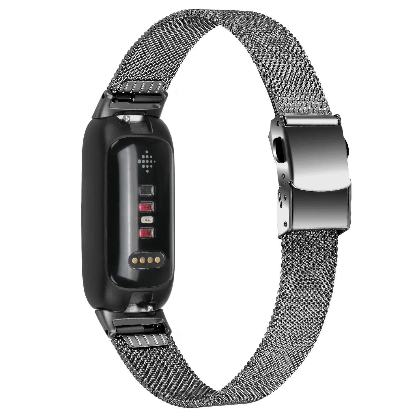 Bracelet en acier inoxydable fin Fitbit Inspire 3 – Bracelet en métal élégant et minimaliste
