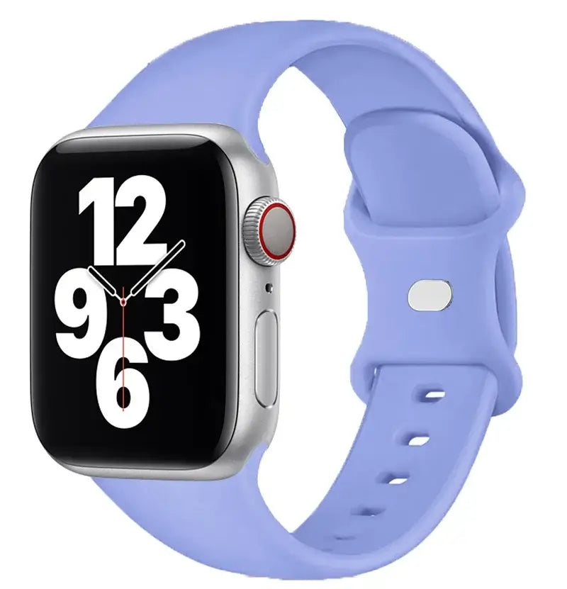 Apple Watch Silikonarmband - Weiches wasserdichtes flexibles Armband