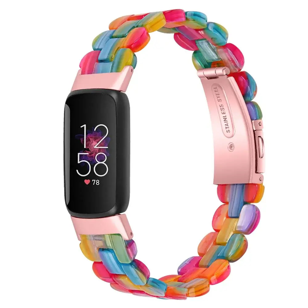 Bracelet en résine Fitbit Luxe - Design élégant et confortable