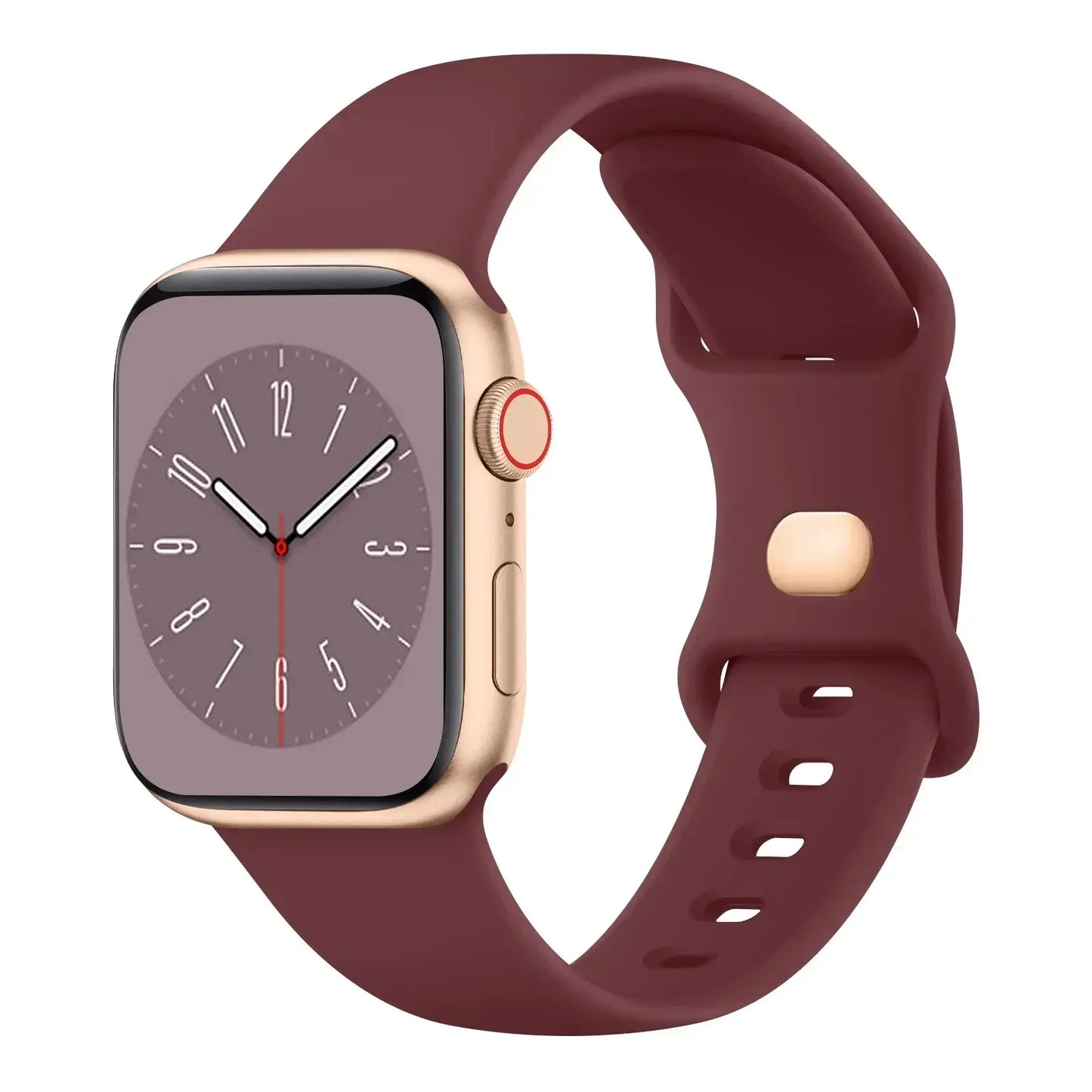 Apple Watch Silikonarmband – Weiches, flexibles, stilvolles Armband