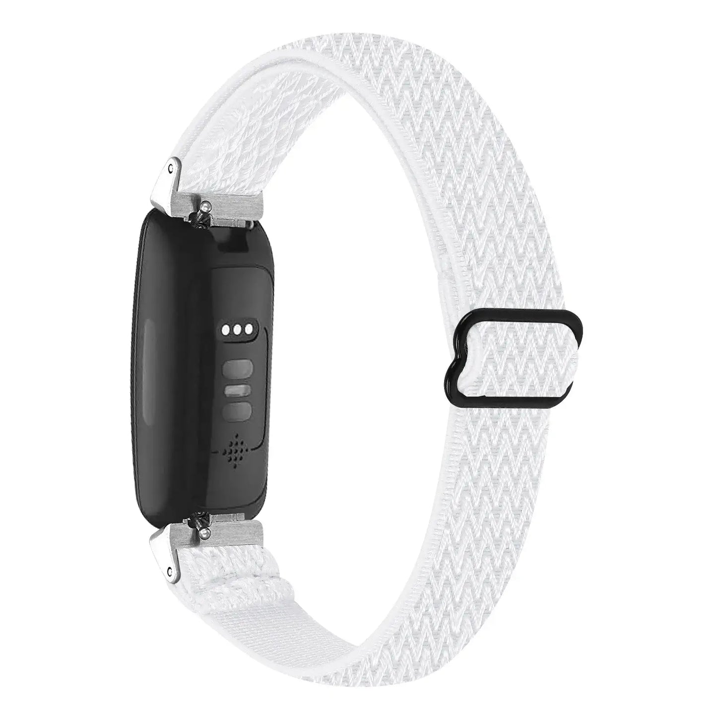 Bracelet en nylon pour Fitbit Inspire 3, 2, 1, HR - Sangle extensible et résistante