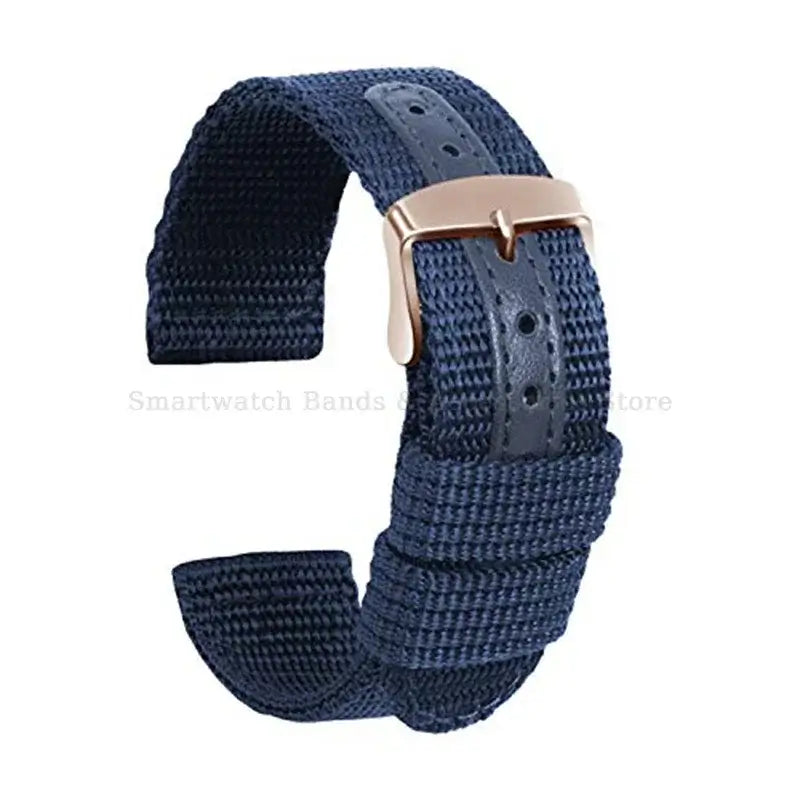 Bracelet Ticwatch en nylon et cuir au design élégant et respectueux de l'environnement