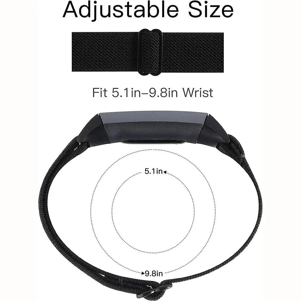 Fitbit Charge 5 6 Nylonarmband – Robust, atmungsaktiv, vielseitig