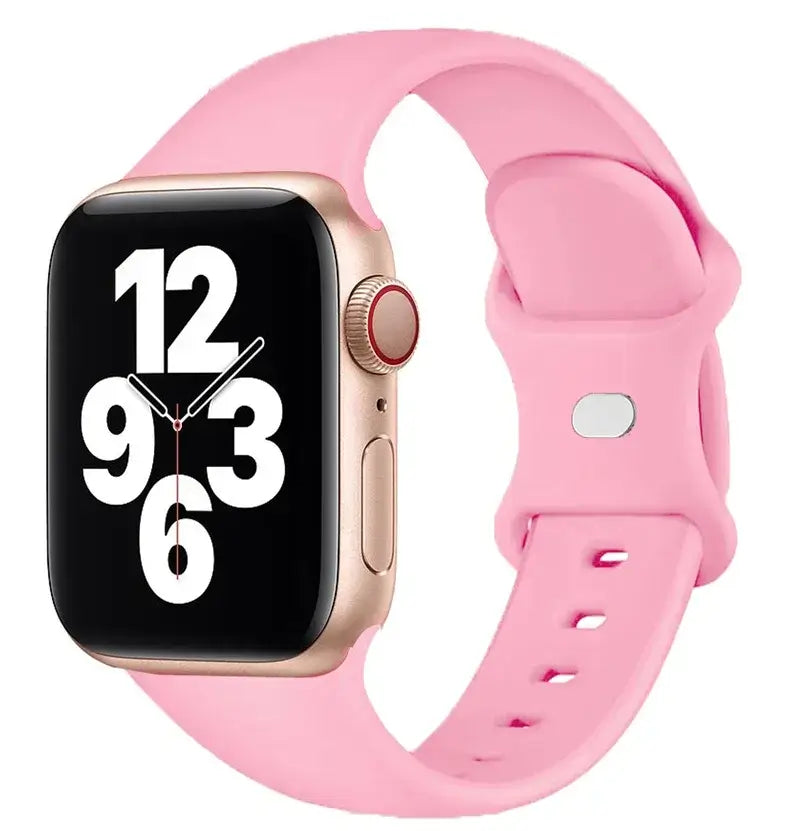 Apple Watch Silikonarmband - Weiches wasserdichtes flexibles Armband