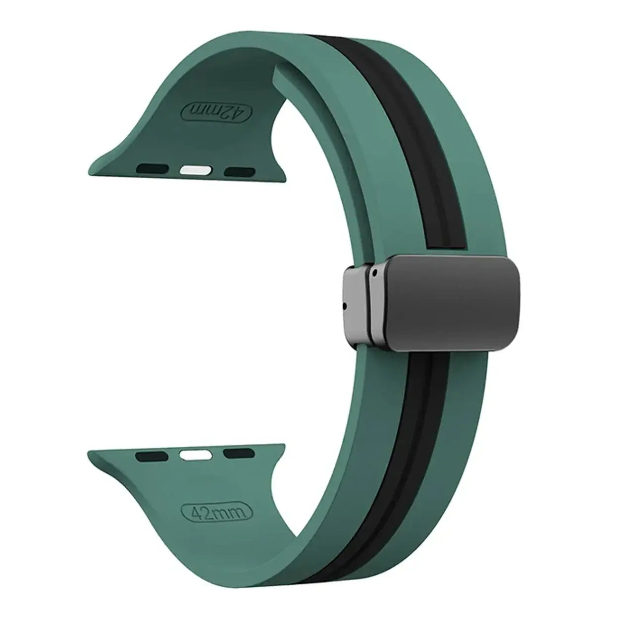 Apple Watch Silikonarmband – Robustes Design mit Magnetverschluss