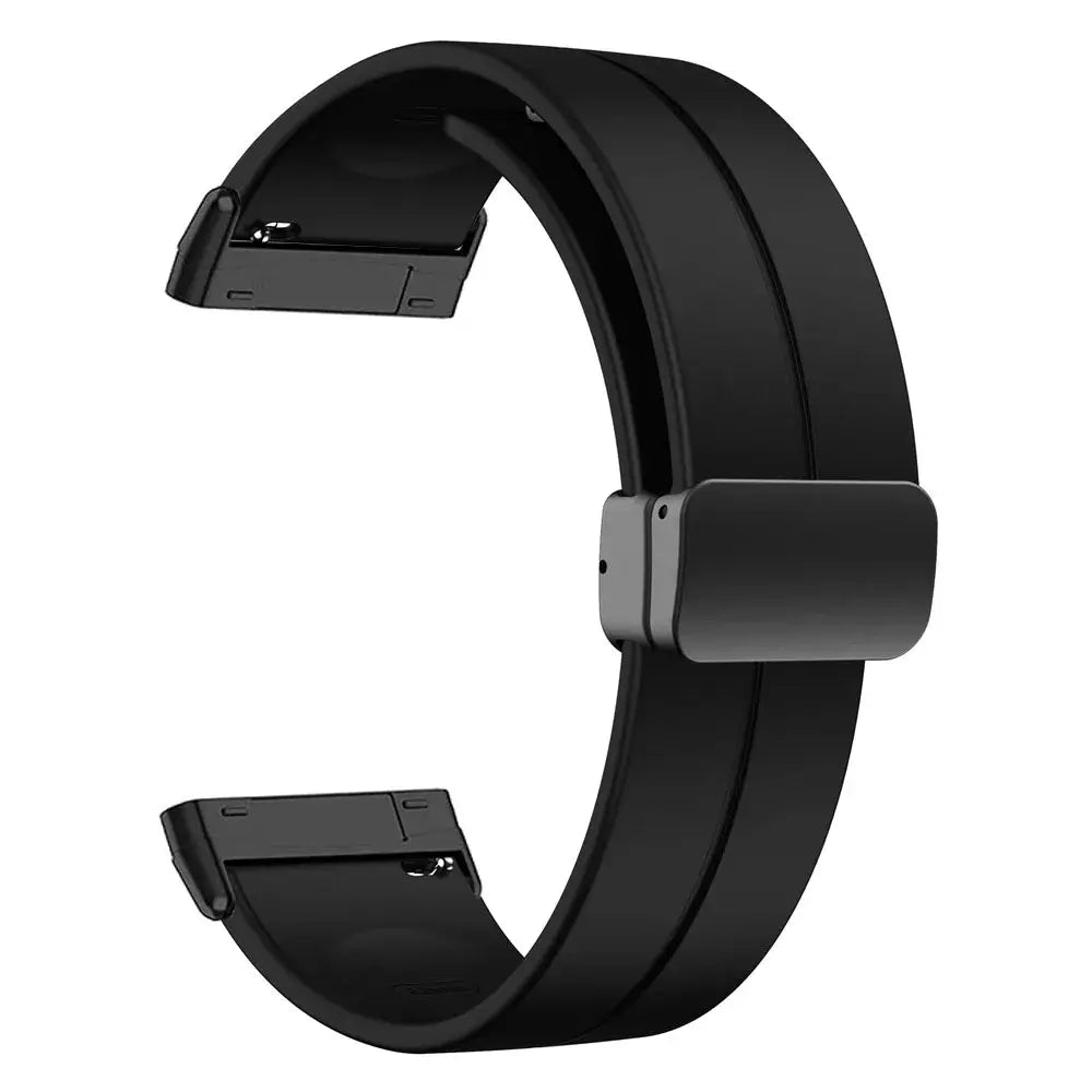 Fitbit Versa & Sense Silikonarmband mit Magnetverschluss