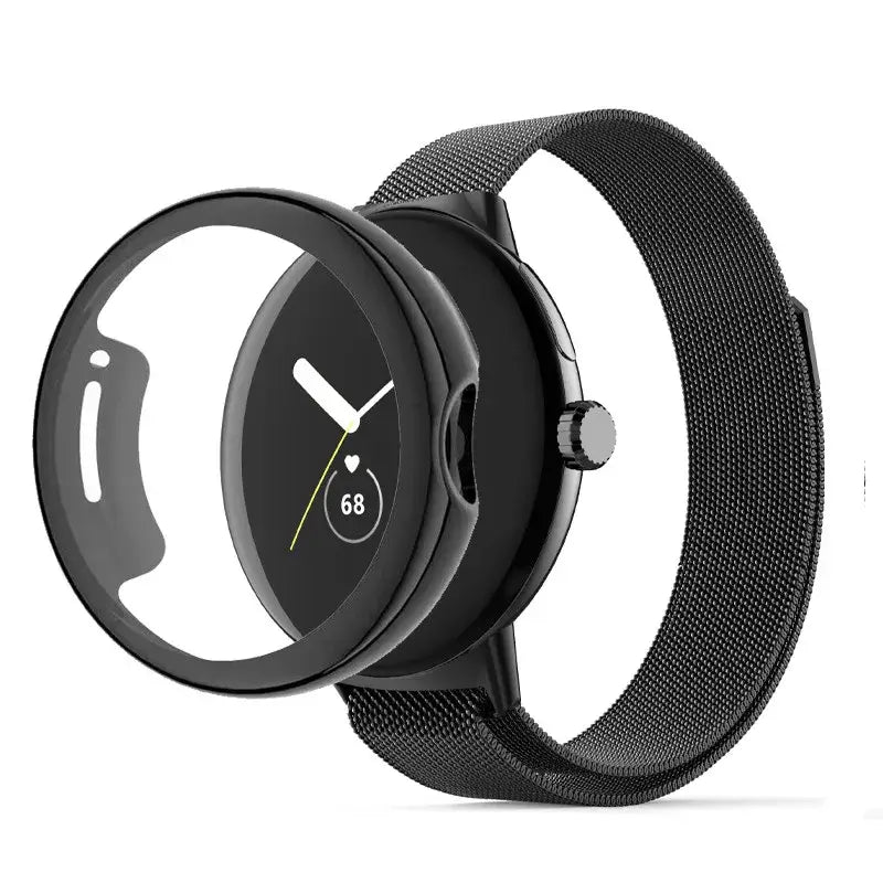 Bracelet et boîtier en acier inoxydable Google Pixel - Design de qualité supérieure