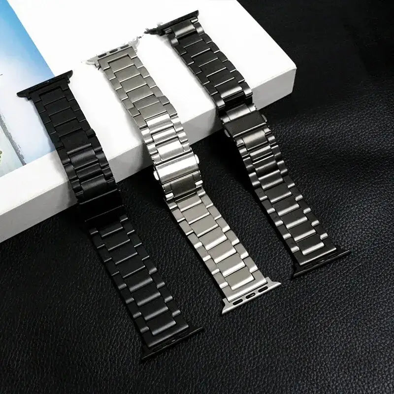 Apple Watch Edelstahlarmband – Elegantes, robustes Design