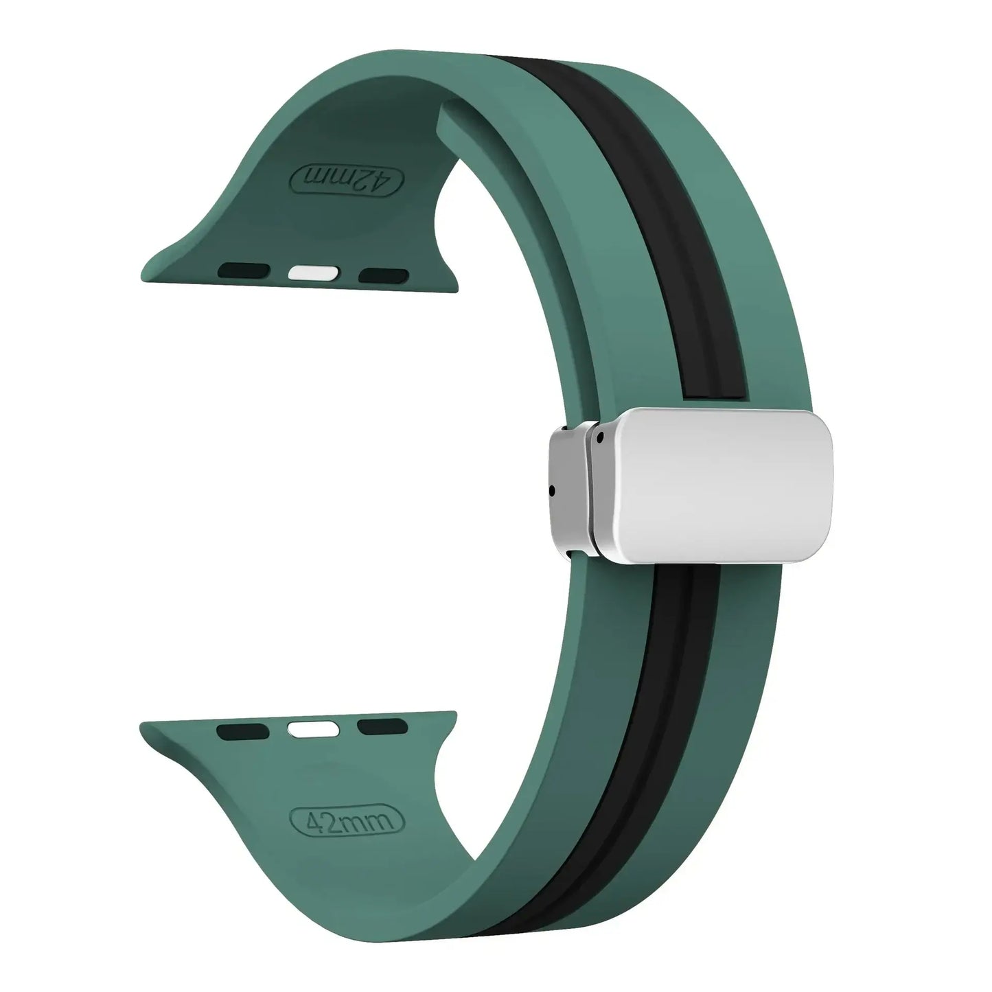 Apple Watch Silikonarmband – Robustes Design mit Magnetverschluss