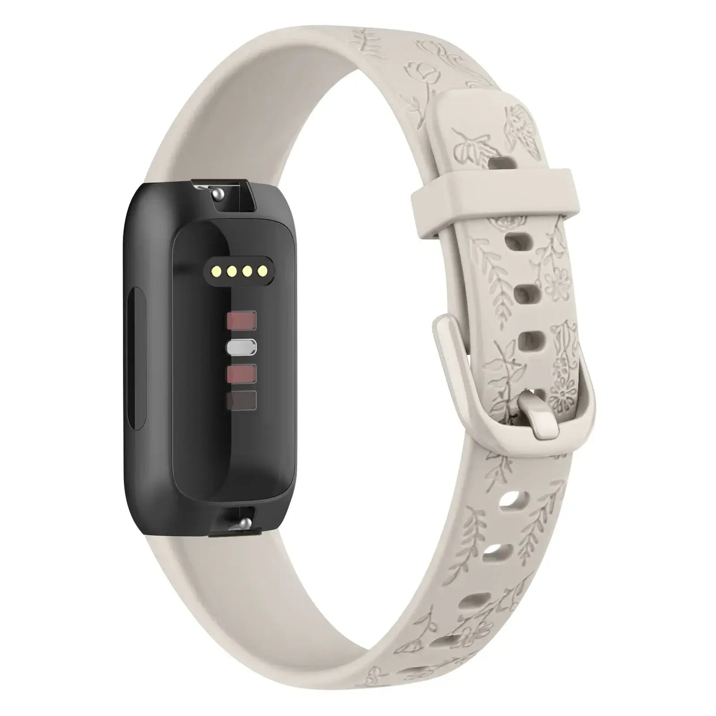 Bracelet en silicone Fitbit Inspire 3 avec motifs – Bracelet à motifs élégant