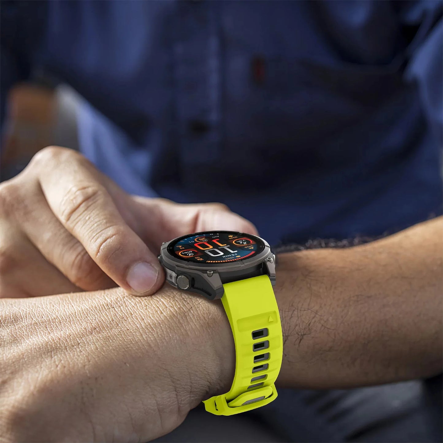 Garmin Silikonarmband – Weiches, flexibles, bequemes Armband
