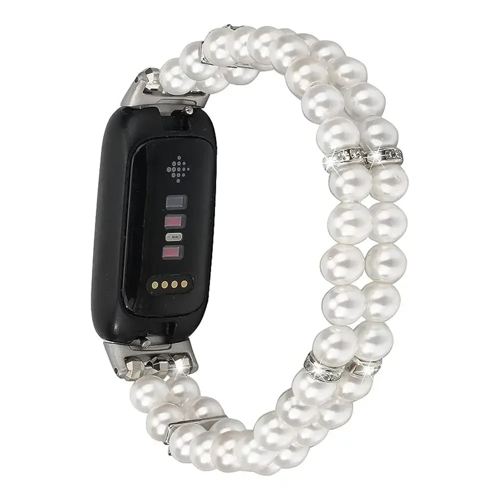 Bracelet en perles élastique Fitbit Inspire 3 – Bracelet extensible élégant