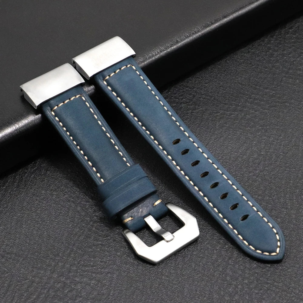 Bracelet en cuir véritable Garmin – Élégant et durable