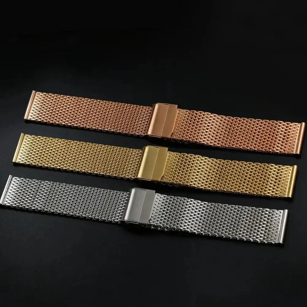 Ticwatch Mailänder-Edelstahlarmband - Erstklassiges stilvolles Design