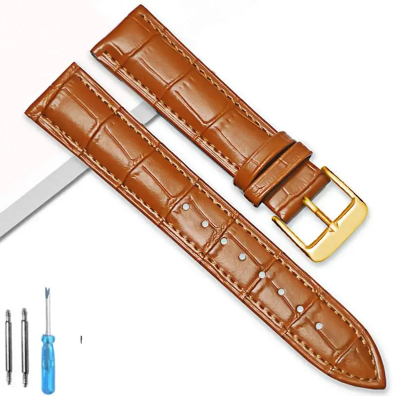 Bracelet en cuir Samsung Galaxy Watch - Classique et élégant