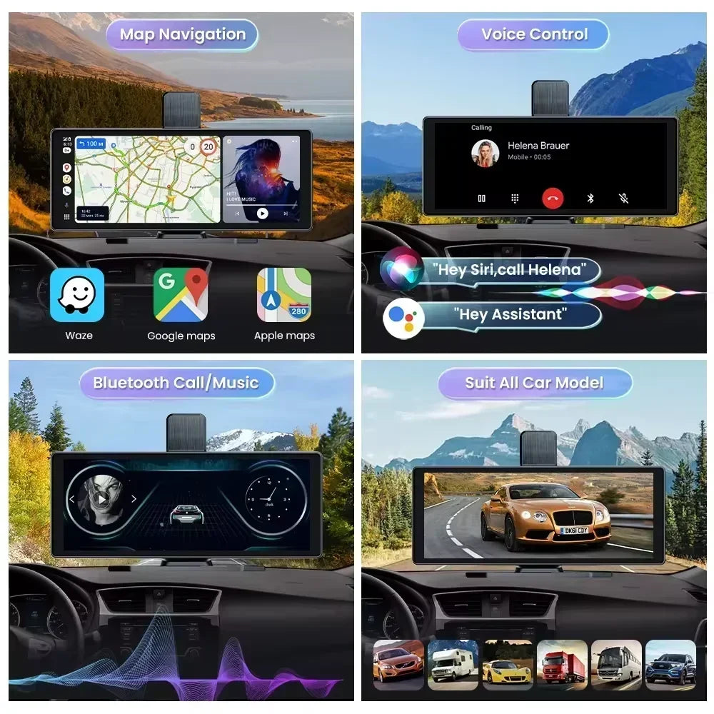 Srnubi 10.26-Inch CarPlay & Android Auto Screen – T322/T333 Options
