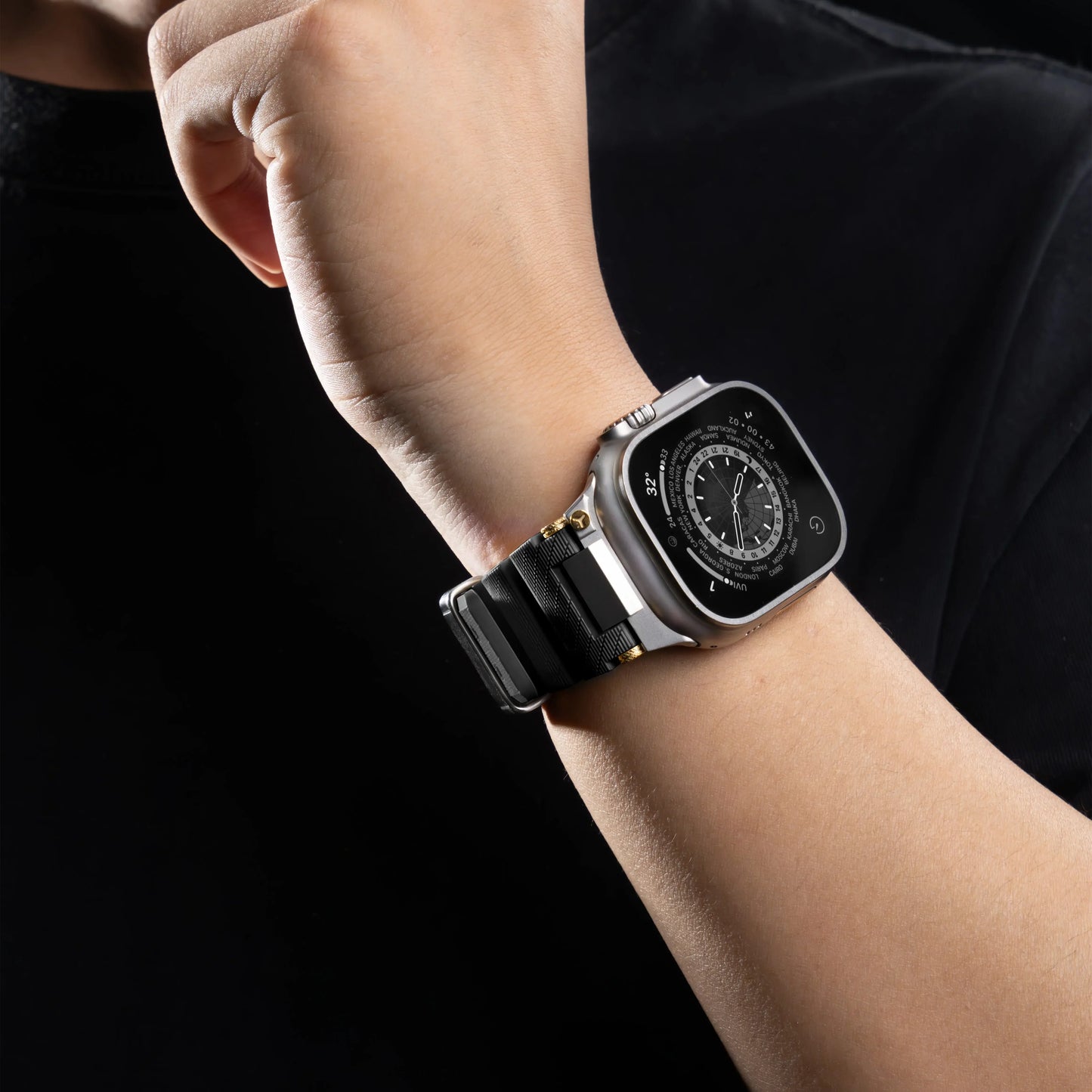 Bracelet de sport en silicone pour Apple Watch - Bracelet en caoutchouc étanche