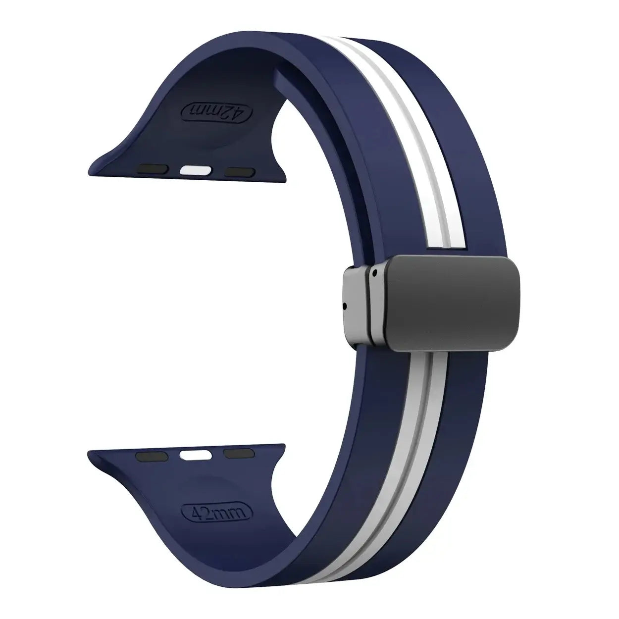 Apple Watch Silikonarmband – Robustes Design mit Magnetverschluss