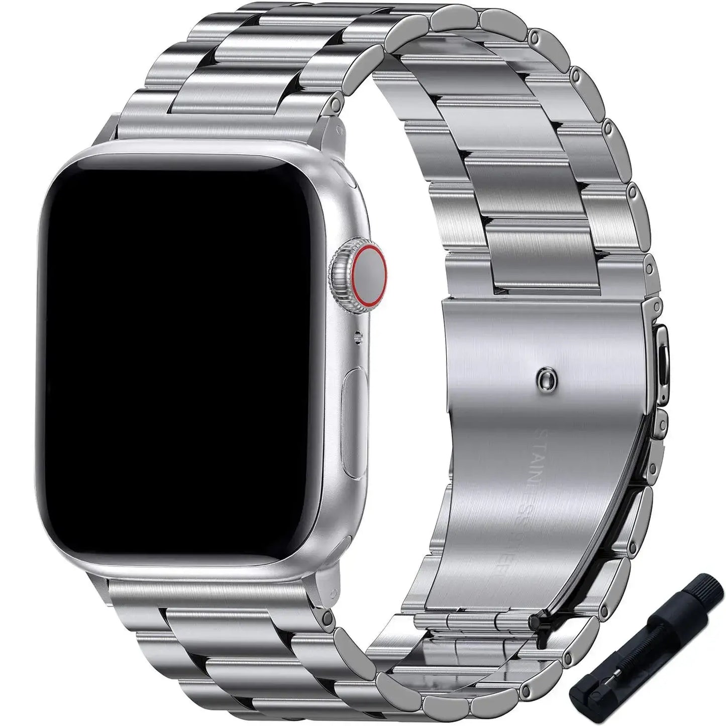Apple Watch Edelstahlarmband – Elegantes, robustes Design