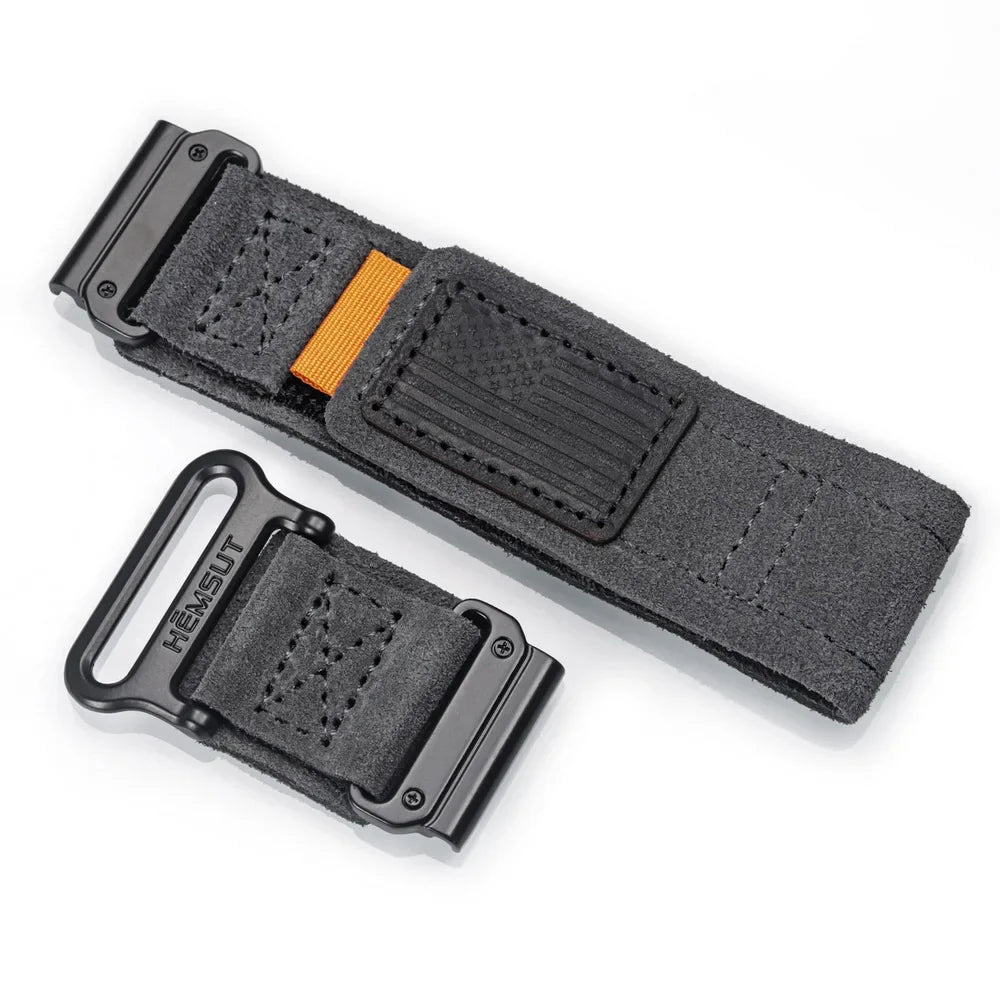Leder Schlaufe Klett Garmin Armbänder - Quickfit