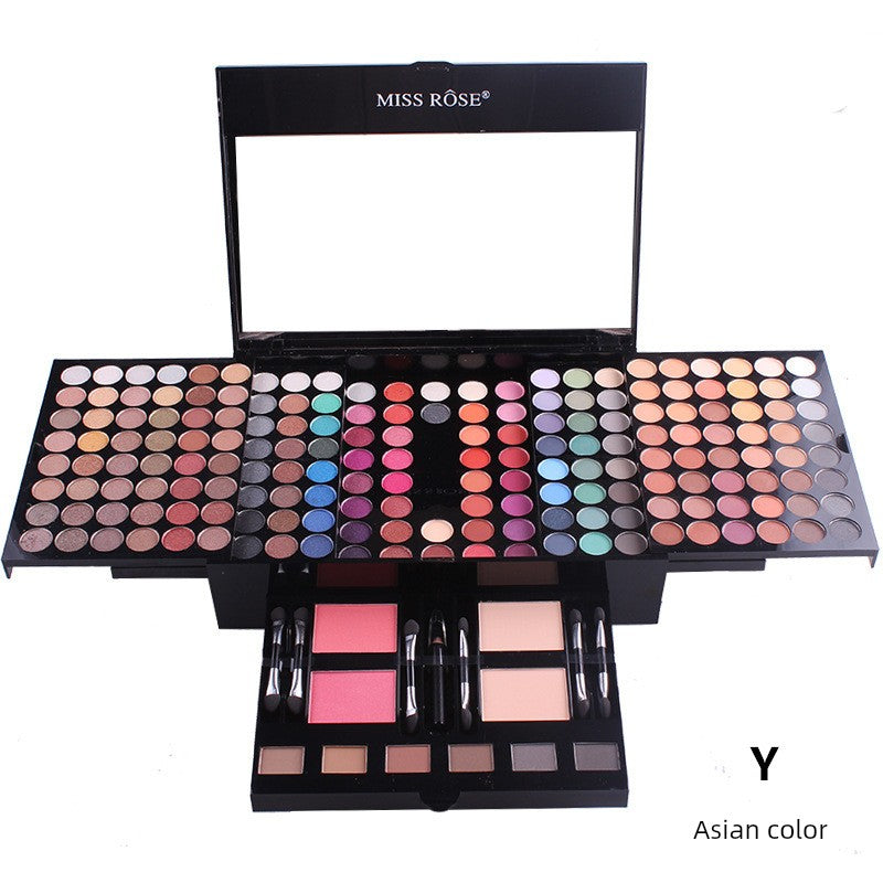 190-Color Matte Makeup Palette Gift Set – Eyeshadow, Blush & More in Stunning Collector Cases
