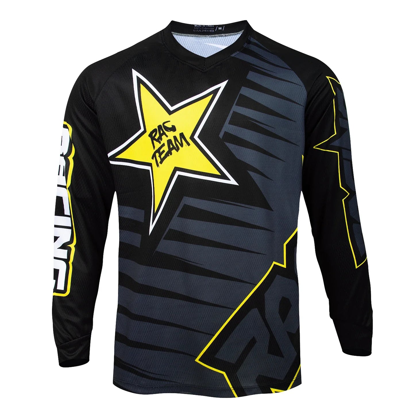 Pro Long Sleeve Motocross Shirt Mountain Bike Downhill Jersey Cross Country Bike Racing Shirt Quick Dry Mountain Bike T-Shirt