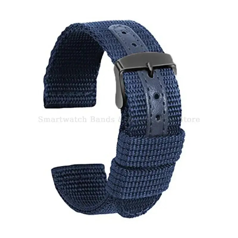 Bracelet Ticwatch en nylon et cuir au design élégant et respectueux de l'environnement
