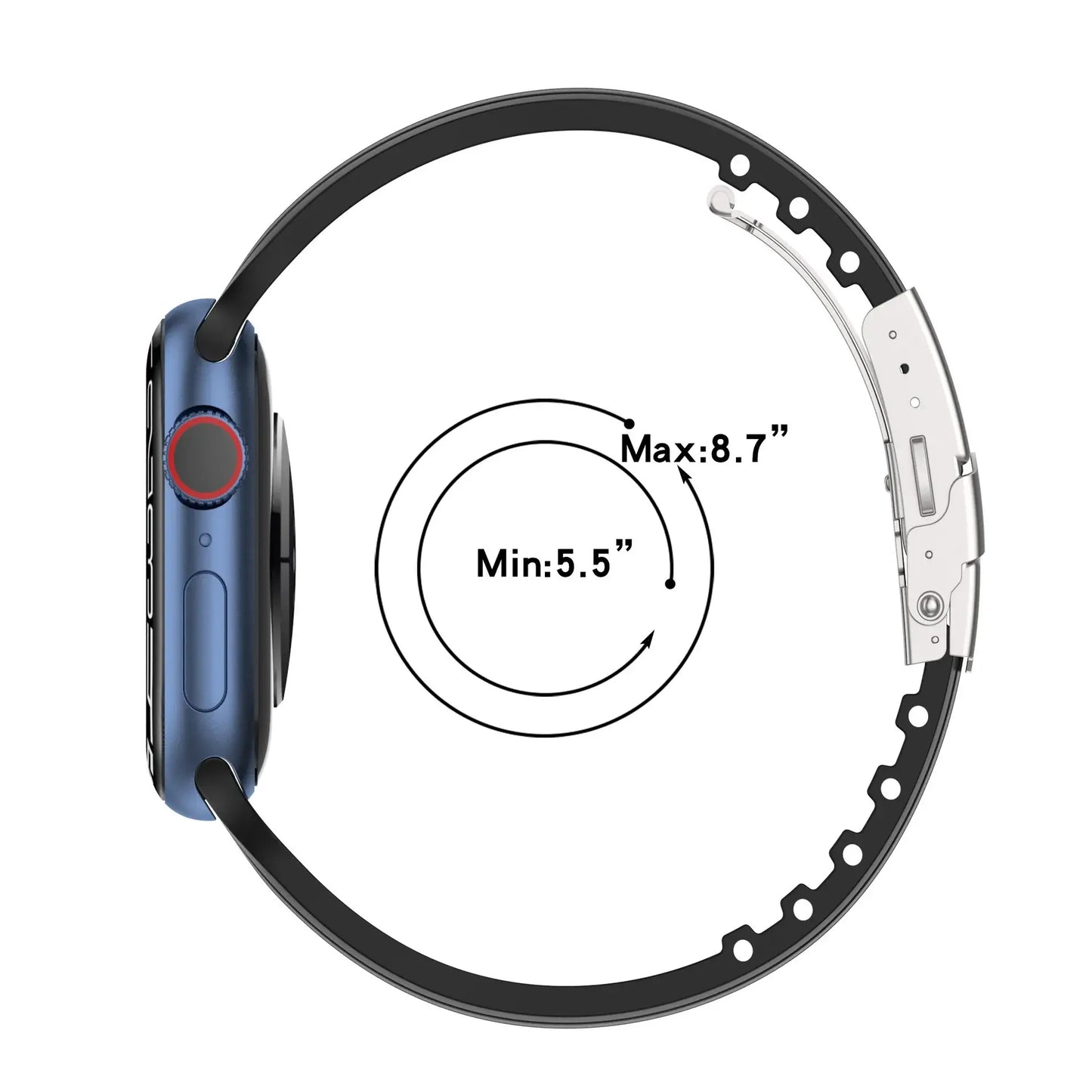 Apple Watch Silikonarmband – Stilvolles, hochwertiges Design