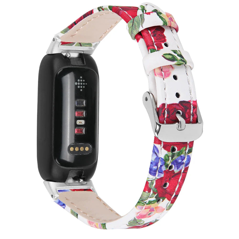 Fitbit Inspire 3 Lederarmband – Stilvolles und atmungsaktives Armband