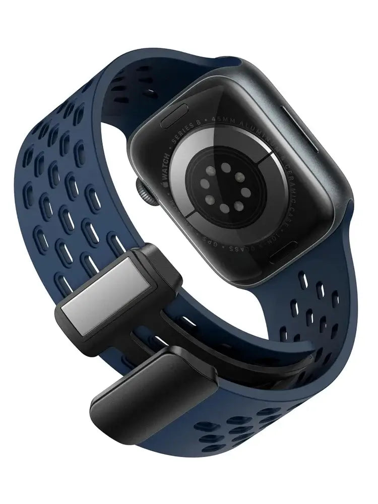 Apple Watch Silikonarmband – Atmungsaktives, bequemes Armband