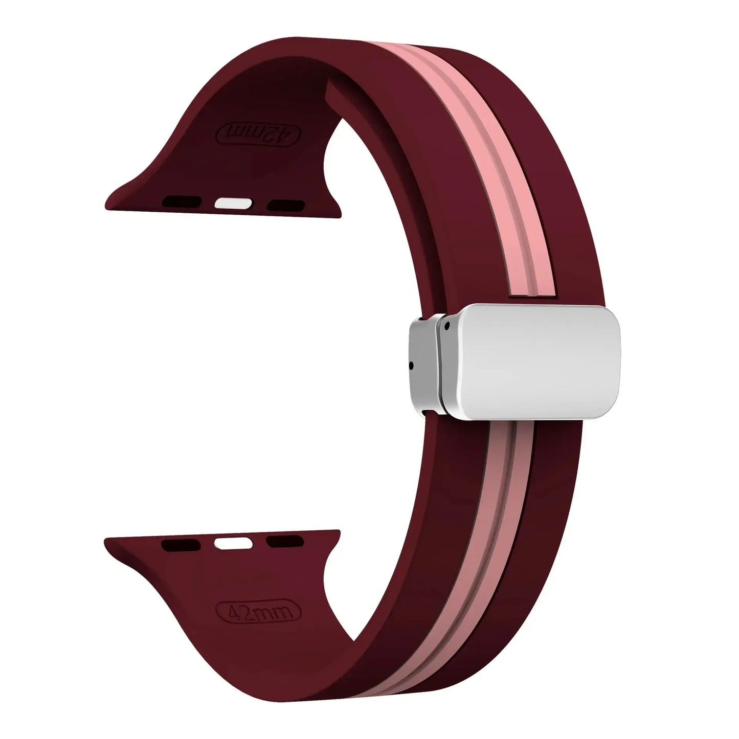 Apple Watch Silikonarmband – Robustes Design mit Magnetverschluss
