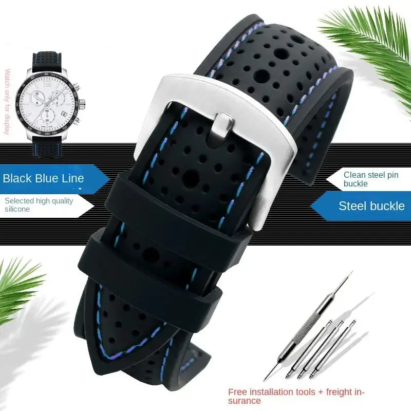 Suunto Silikonarmband – atmungsaktives gemustertes Design