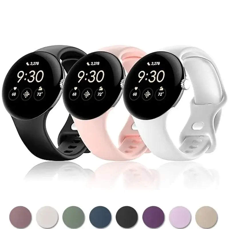 Google Pixel Silicone Band - Soft, Durable, Stylish Strap