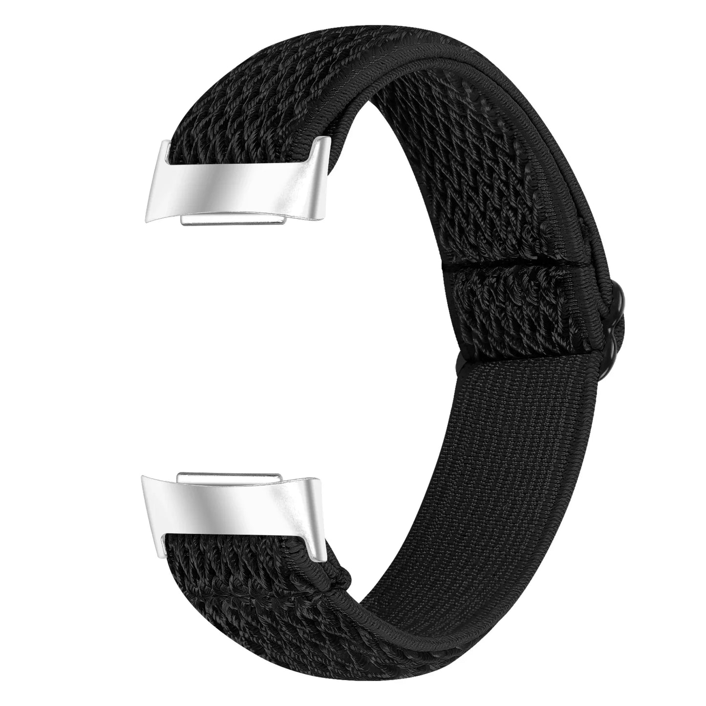 Fitbit Charge 6 5 Nylonarmband – Elastisches Sport-Stoff-Design