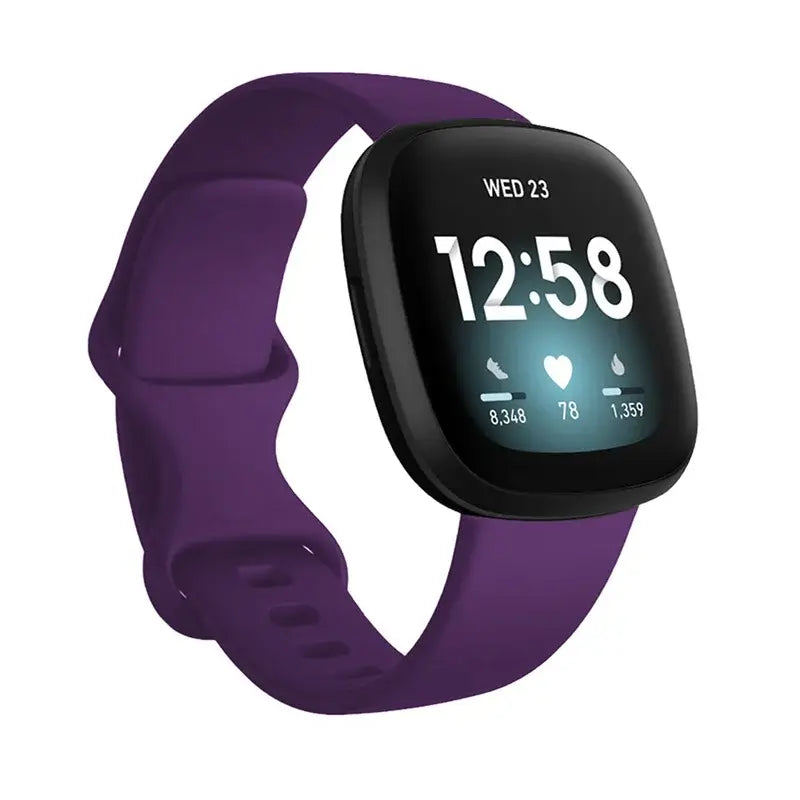 Bracelets en silicone Fitbit Versa et Sense – Bracelets durables et élégants