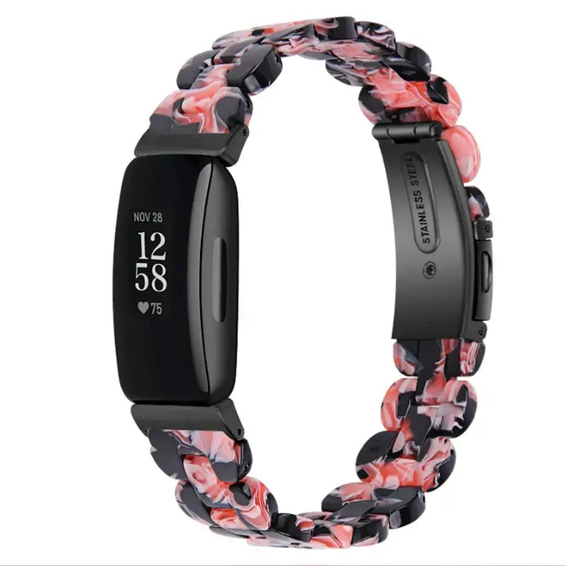 Bracelet en résine pour Fitbit Inspire 3, 2, 1, HR - Durable, léger
