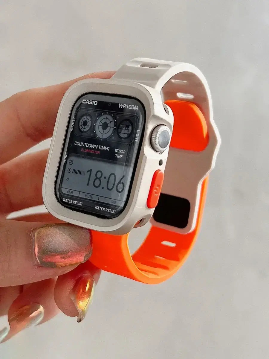 Apple Watch Silikonarmband – Strapazierfähiges, bequemes Armband